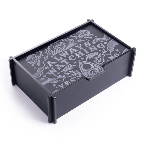 Ouija Board Black Acrylic Jewellery Box
