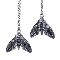 Moth Skeleton Necklace