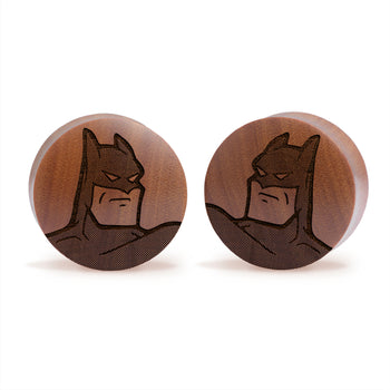 Batman 92 Plug / Gauge - Saba Wood | Convex Double Flare