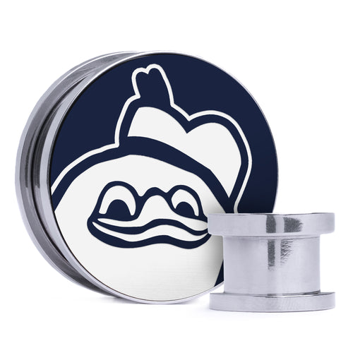 Jolteon - Gelb & Schwarz Einlage Stahl Schraubverschluss / Plug / Tunnel