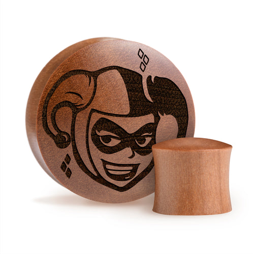 Harley Quinn 92 Plug / Gauge - Saba Wood | Convex Double Flare
