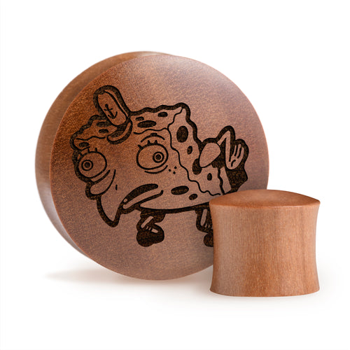 Mocking Spongebob Plug / Gauge - Saba Wood | Convex Double Flare