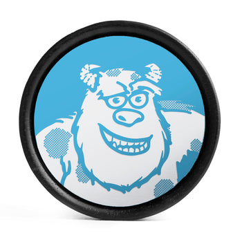 Sully Plug / Gauge - Green & White Inlay Ebony Wood | Convex Double Flare