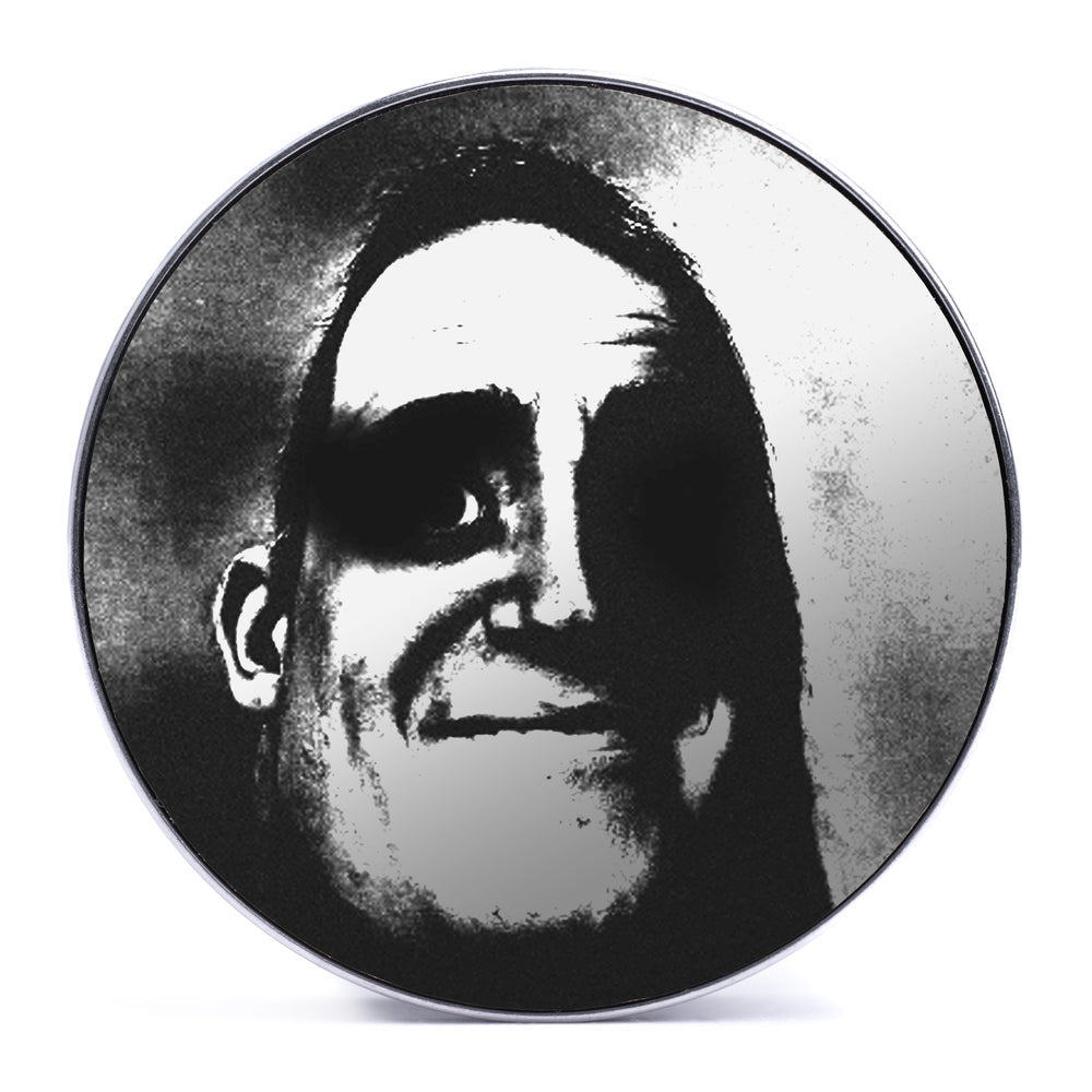 Traumatised Mr Incredible - White & Black Inlay Steel Screw Back / Plug / Gauge - Lasered To Order In House At Custom Plugs HQ