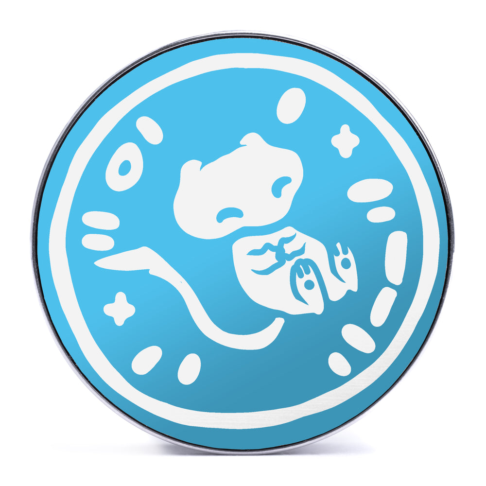 Caesars Legion Logo - Schwarz & Rot Einlage Stahl Schraubverschluss / Plug / Tunnel