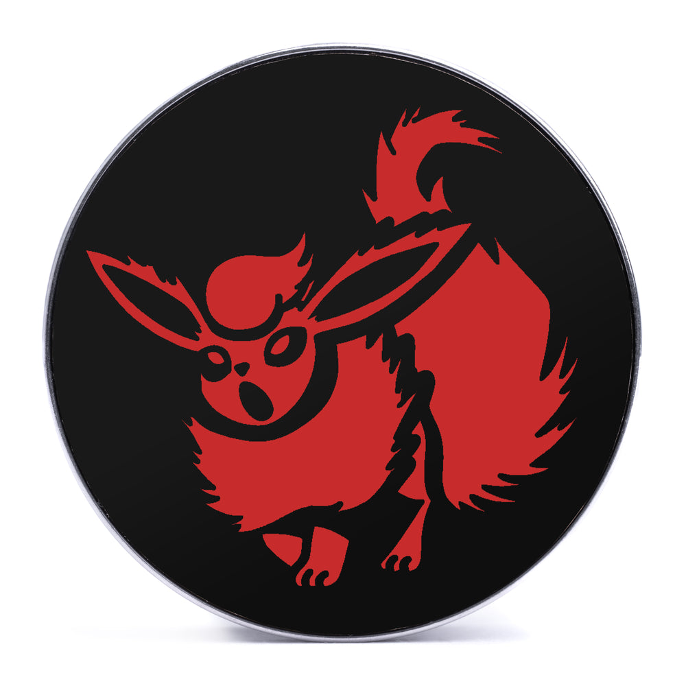 Flareon - Schwarz & Rot Einlage Stahl Schraubverschluss / Plug / Dehnstab