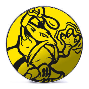 Kadabra - Yellow & Black Inlay Steel Screw Back / Plug / Gauge