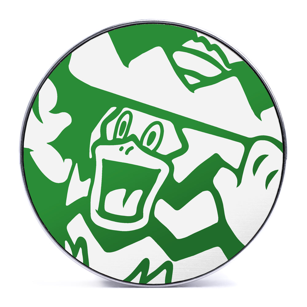 Caesars Legion Logo - Schwarz & Rot Einlage Stahl Schraubverschluss / Plug / Tunnel