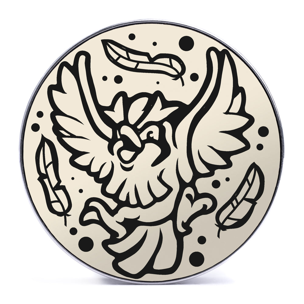 Caesars Legion Logo - Schwarz & Rot Einlage Stahl Schraubverschluss / Plug / Tunnel