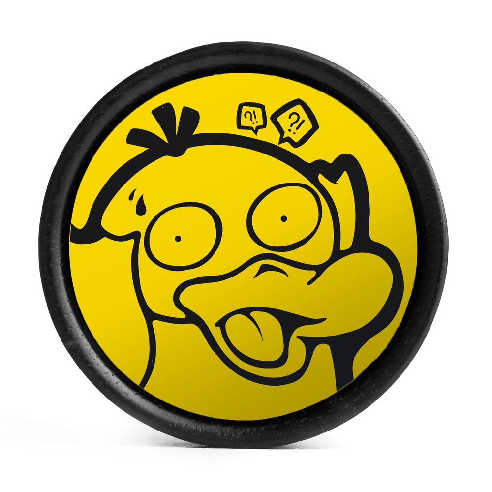 Caesars Legion Logo Plug / Tunnel - Schwarz & Rot Einlage Ebenholz | Konvexer Doppel-Flare