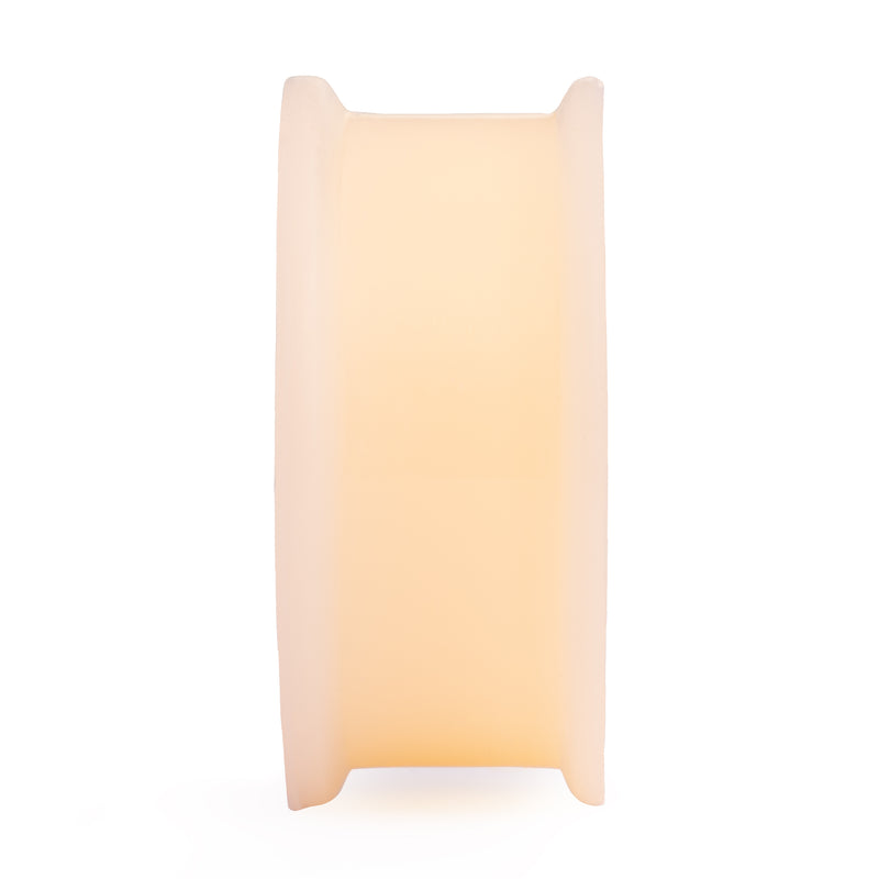 Plug d'oreille en silicone couleur chair, teinte de peau A