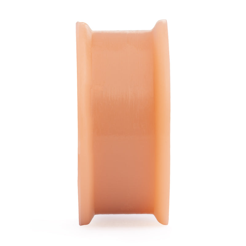 Plug d'oreille en silicone couleur chair, teinte de peau D
