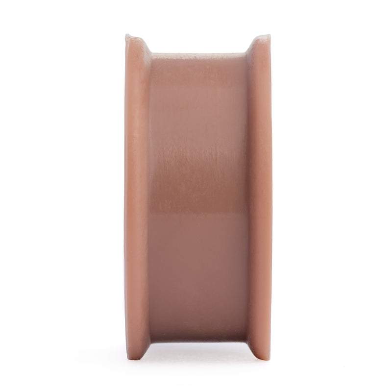 Plug d'oreille en silicone couleur chair, teinte de peau E