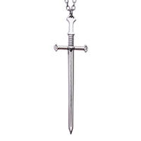 Collier épée argenté