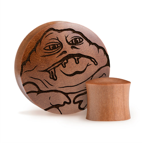 Jabba The Hutt Plug - Saba Wood | Convex Double Flare