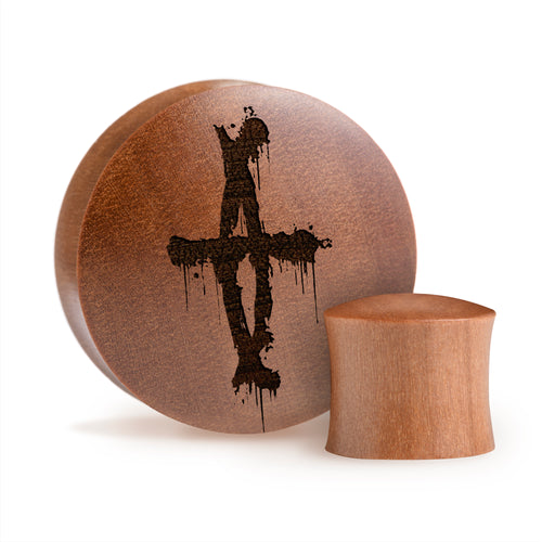 TLOU Seraphites / Gauge - Saba Wood | Convex Double Flare