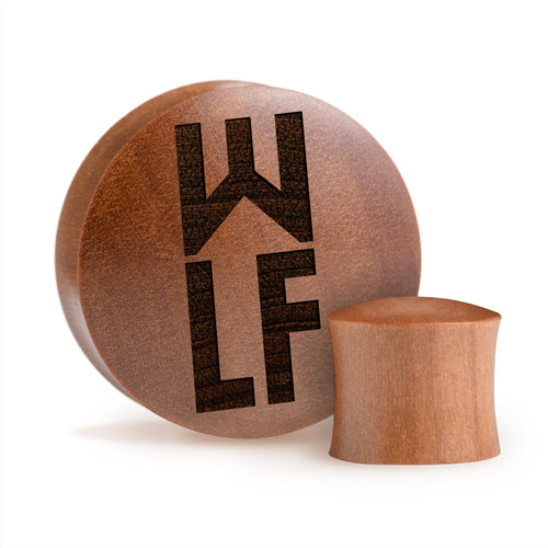 TLOU WLF Emblem / Gauge - Saba Wood | Convex Double Flare