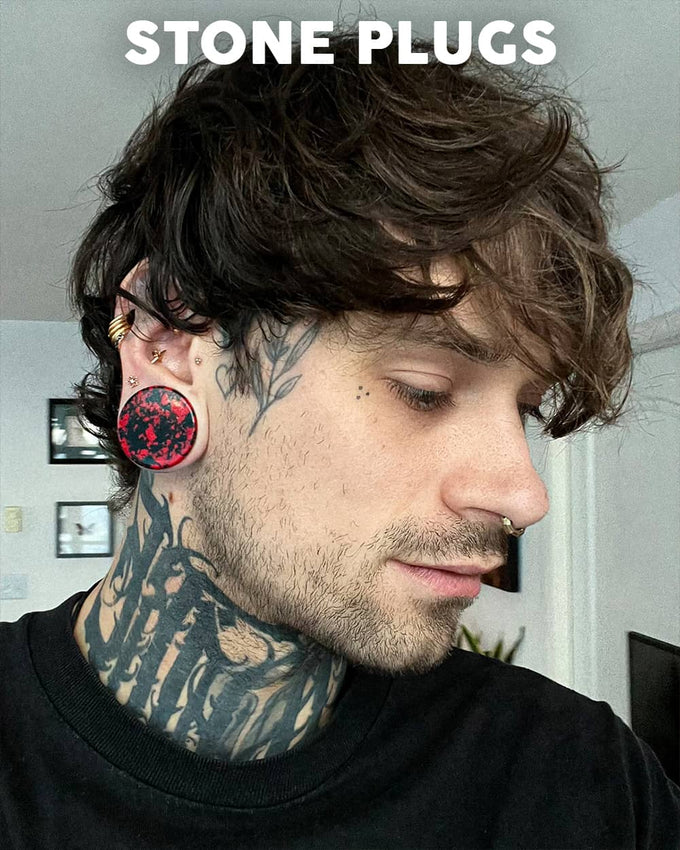 Handmade ear gauges on sale