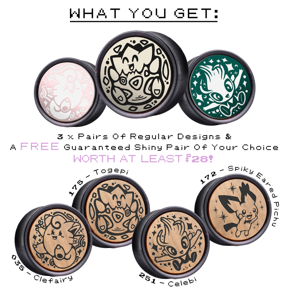 Niedliches Pokémon Mega Sparpaket