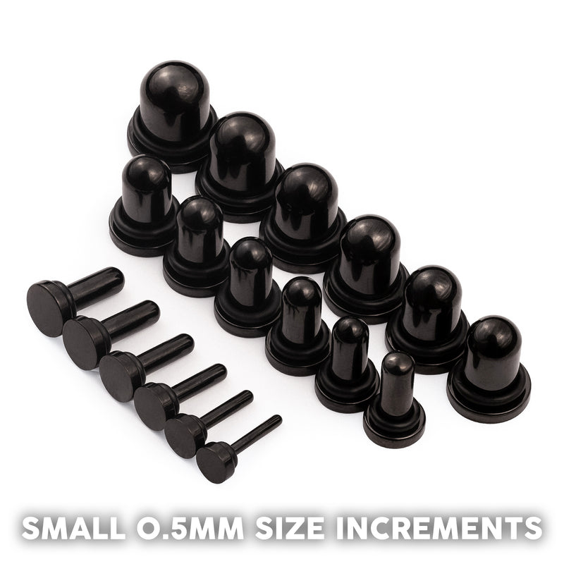 Schwarzes Metall-Dead-Stretching-Set