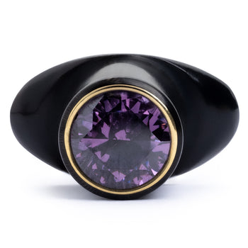 Gothic Spiral Cool Black Ear Gauge Plug