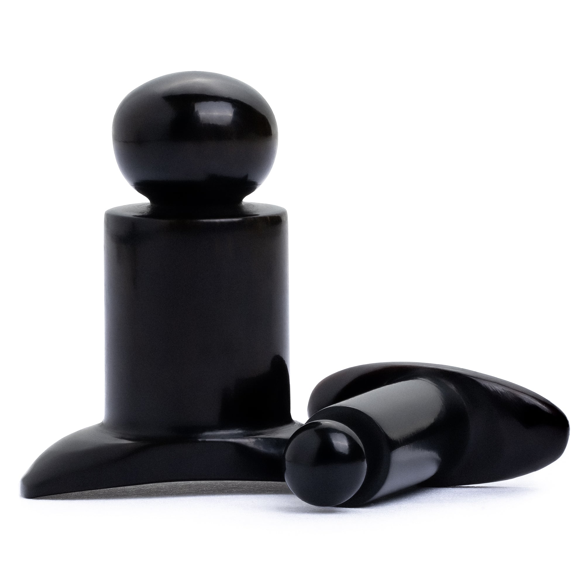 Rounded Top T Back Labret Stretching Lip Plug