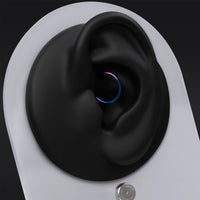 Segmentring, Silber, ASTM F136 Titan