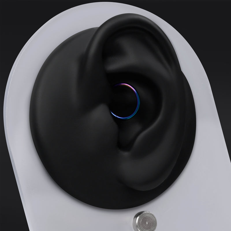 Segmentring, Silber, ASTM F136 Titan