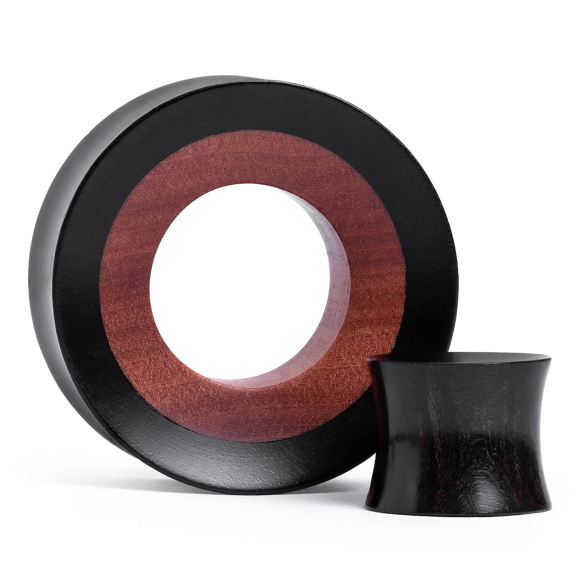 Ebony And Saba Wood Ear Tunnel