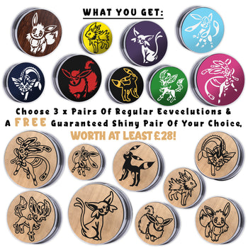 Eeveelution Pokémon Mega Saving Bundle - Steel Inlays