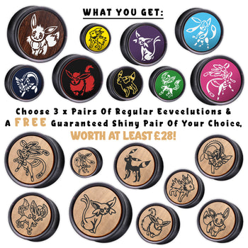 Eeveelution Pokémon Mega-Sparpaket