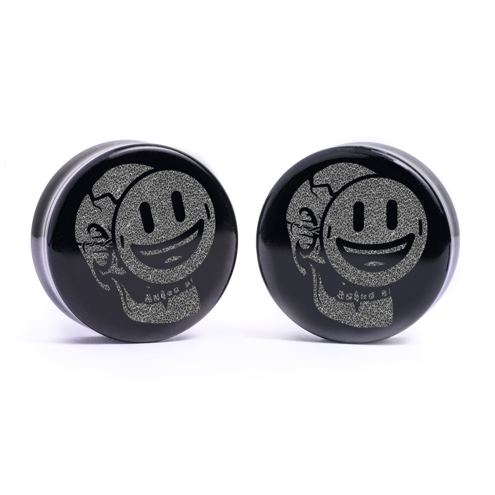 Snowflake Plug / Gauge - Saba Wood | Flat Faced Double Flare