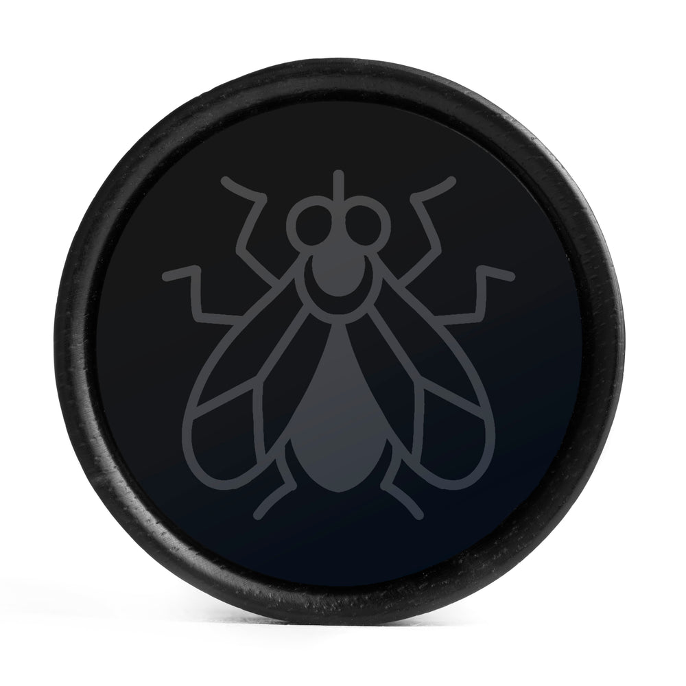 
Fly Plug / Gauge – Schwarzes Inlay Ebenholz | Konvexe Double Flare
