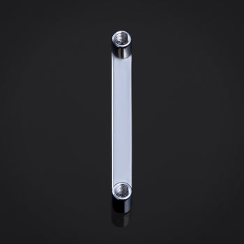 ASTM F136 Titanium Internally Threaded Surface Bar