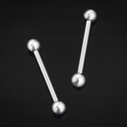 Titanium Internally Threaded Nipple Bar