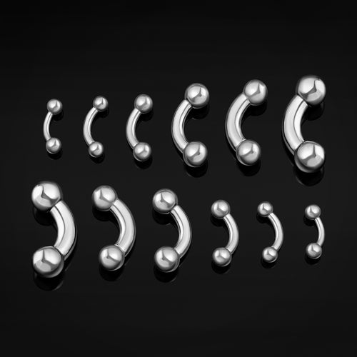 ASTM F136 Titanium PA Piercing Prince Albert Jewellery Internally Threaded, Pre Sterilised