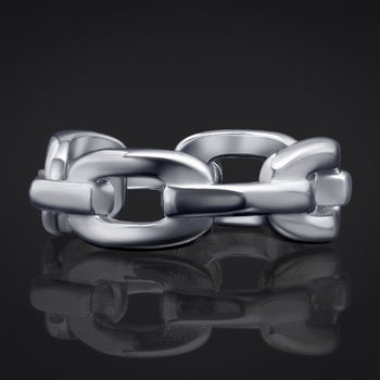 Silver Chain Ring