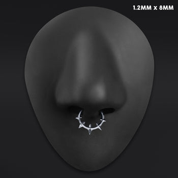 Gothic septum ring {{product title}}