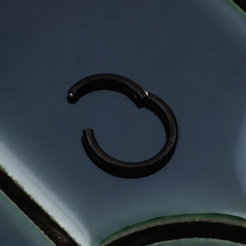 Segmentring, Silber, ASTM F136 Titan
