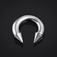 Hufeisen-Barbell, Silber, Titan, gedehnte Septum Jewellery