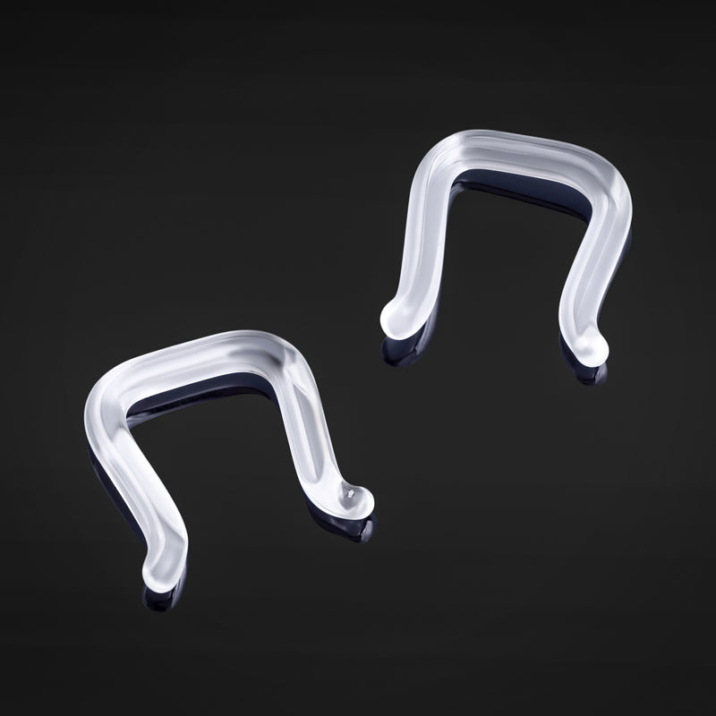 Glass Septum Retainer, Clear