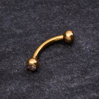 Hoop Earrings, Gold, Skull, Stainless Steel - Pair