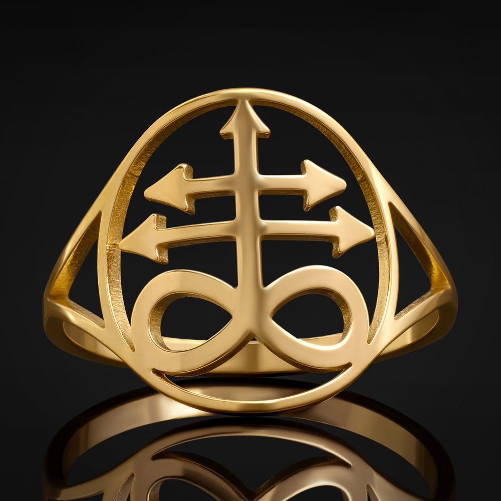 Goldener Leviathan-Kreuzring