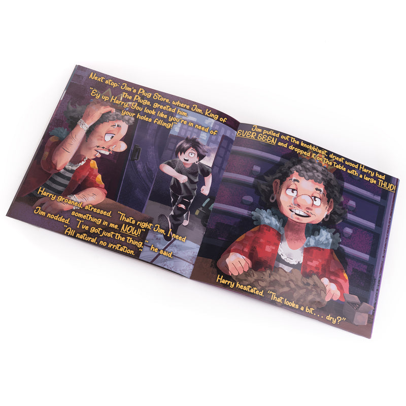 Harry a besoin qu’on bouche ses trous ! - Livre broché