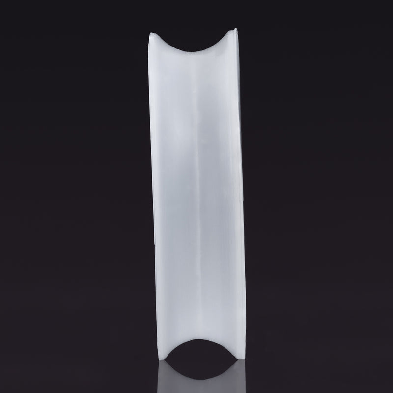 Clear Transparent Eyelet Silicone  Ear Tunnel