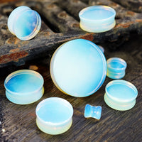 Plug en verre opalite / calibre