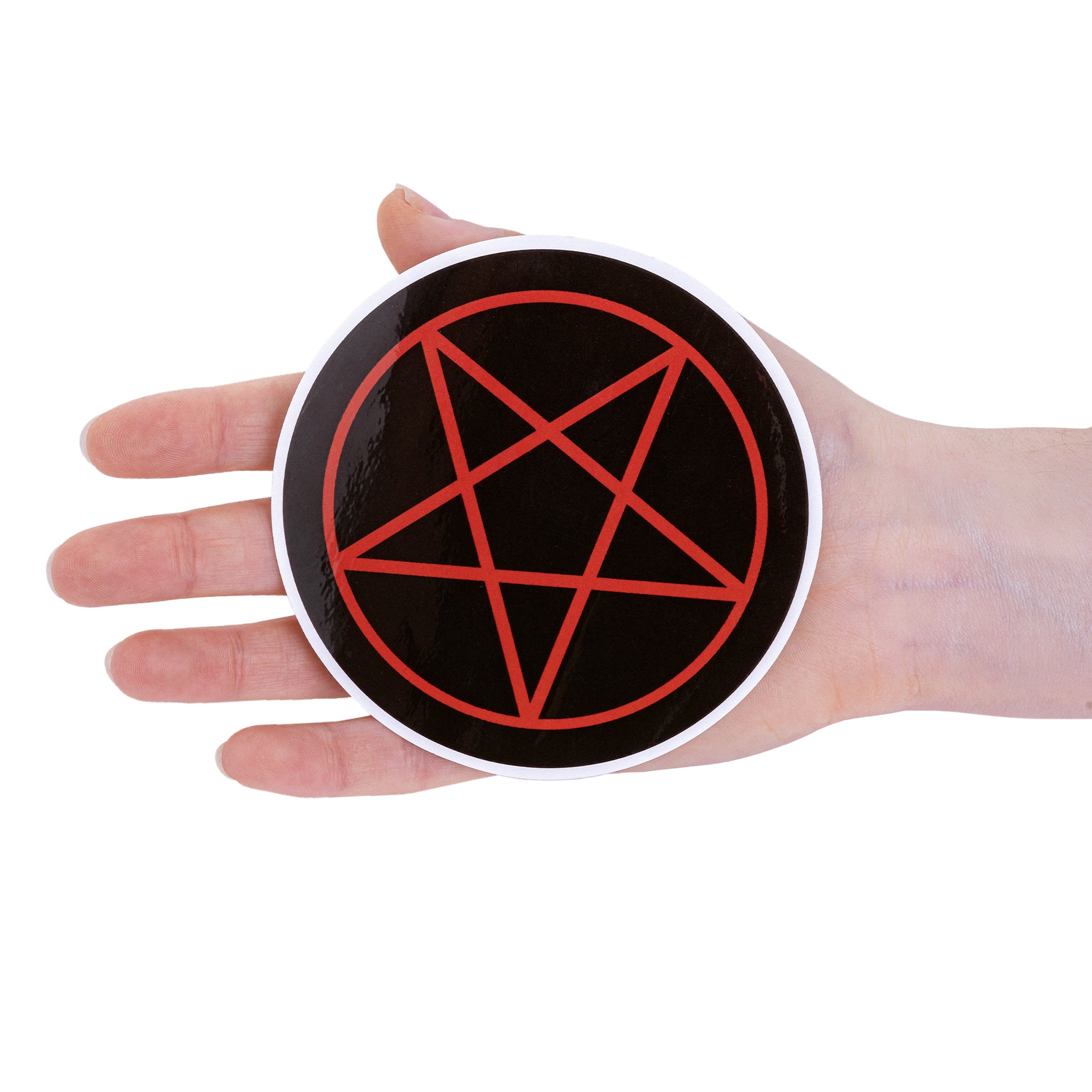 Pentagram Vinyl Sticker