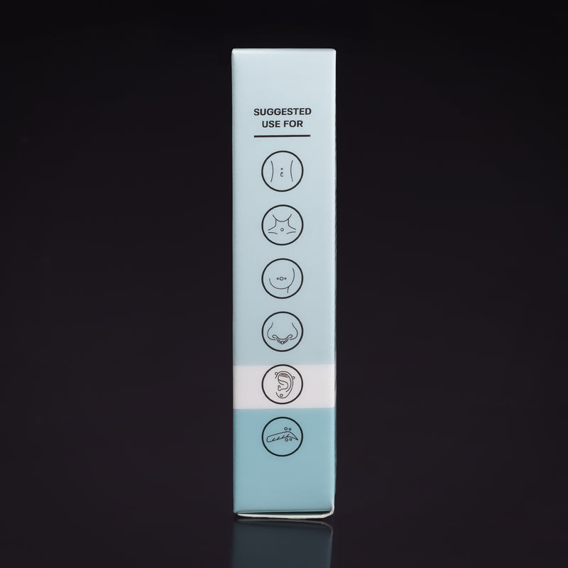 Base Laboratories Floss de Nettoyage pour Piercing - Soins Après-Piercing pour Piercings Infectés et Hygiène Jewellery