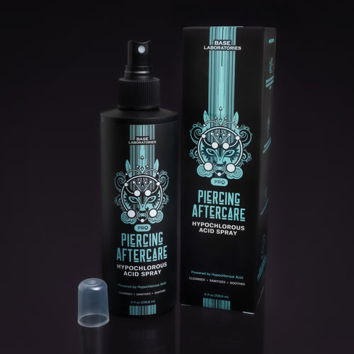 Piercing Aftercare Hypochlorous Acid Spray - Base Laboratories