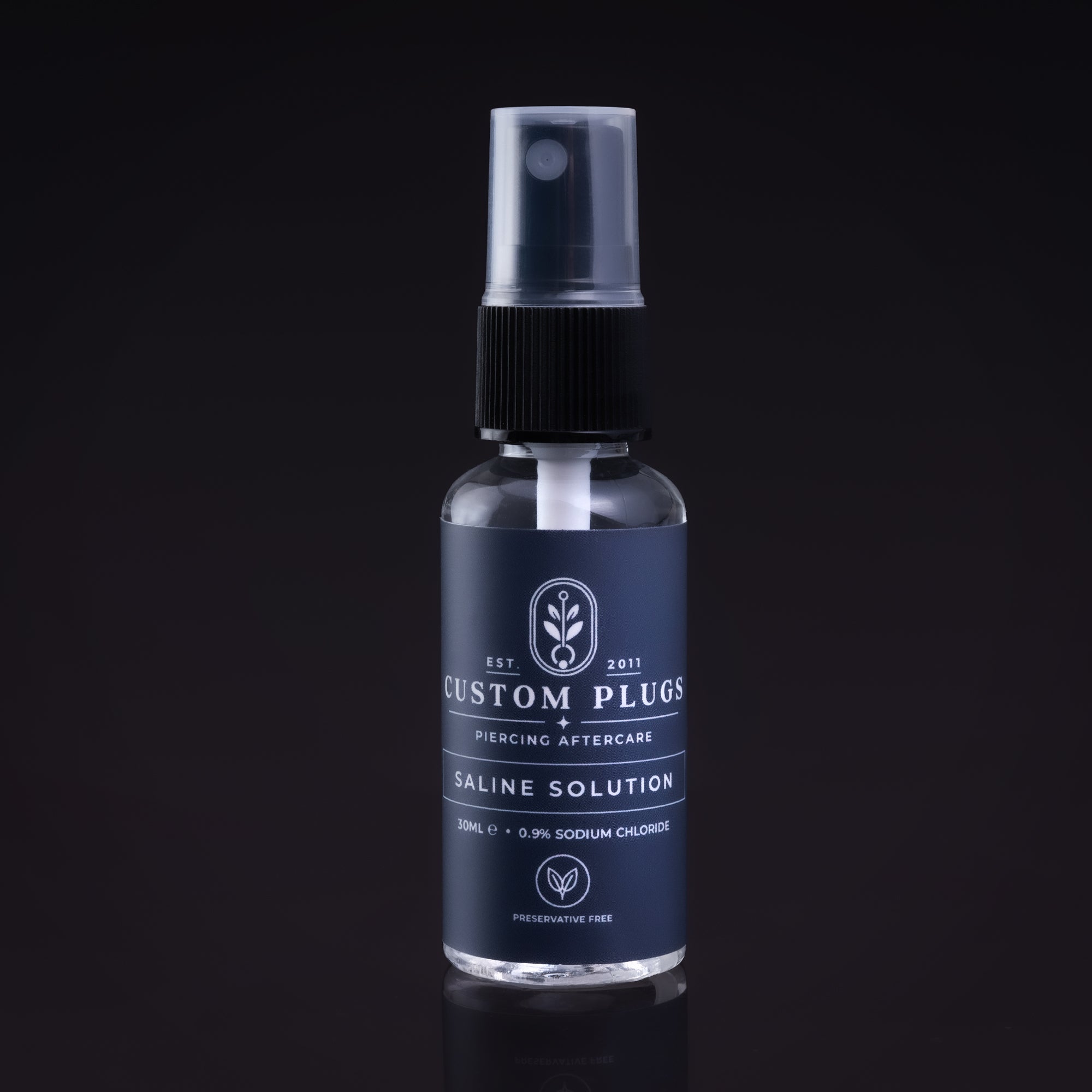 Piercing Aftercare Saline Spray 30ml - Saline Solution for New & Infected Piercings